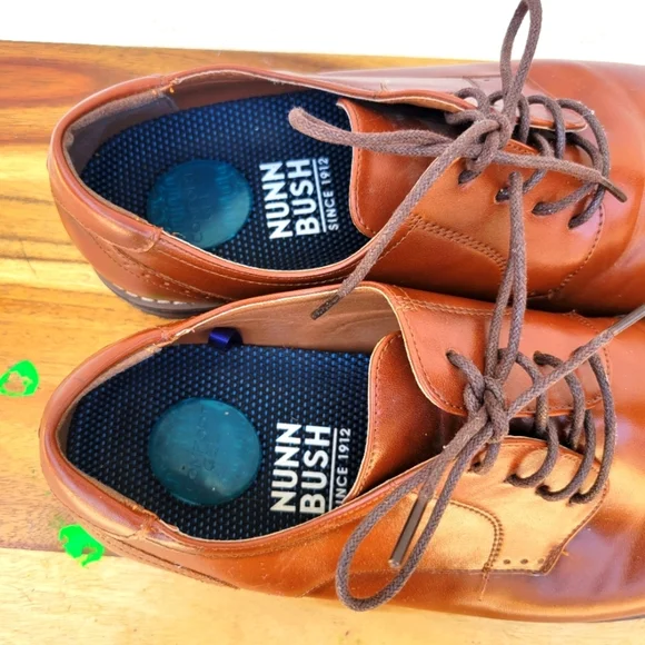 Nunn Bush Since Calderone Plain Toe Oxford Men's Shoes Size 12 - Picture 6 of 16